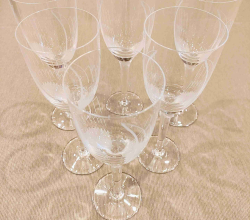 Bicchieri da collezione Cristal Lalique